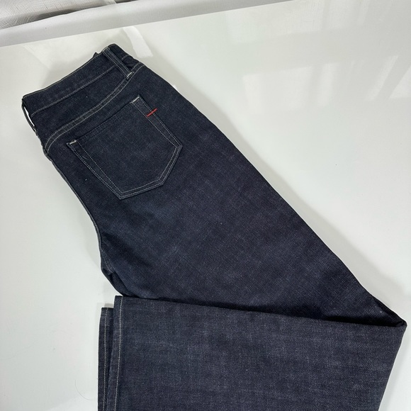 GAP jeans BOOT CUT stretch VINTAGE 4R SOLID blue EUC casual denim boot cut 4R - Picture 1 of 7